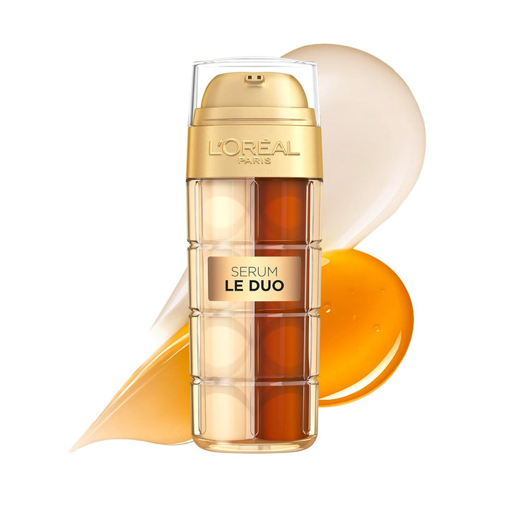 L'Oreal Paris Age Perfect Serum Le Duo, Suero iluminador, reafi...