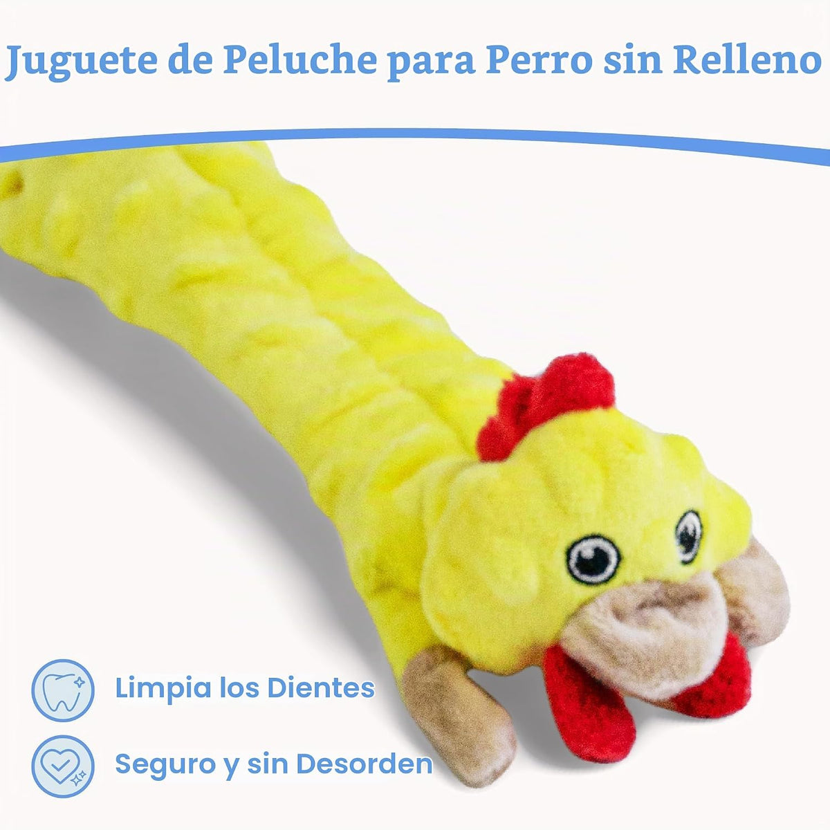 Paquete de 5 juguetes chirriantes para perros, juguetes de peluche de burbujas para dentición para cachorros, juguetes para perros, animales arrugados sin relleno, juguetes para perros
