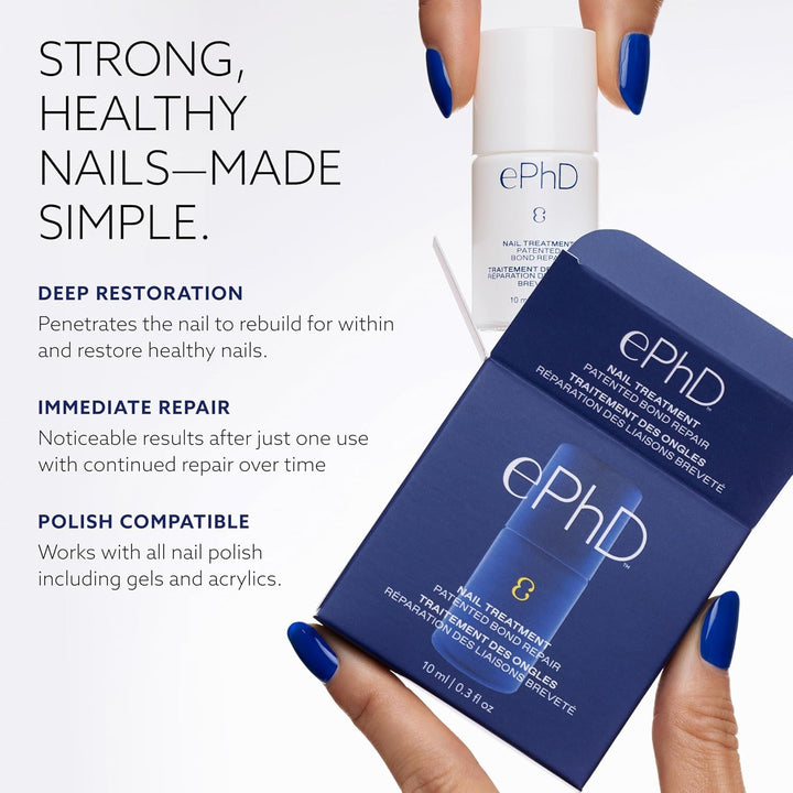 Tratamiento para uñas ePhD Bond Repair, reparación de uñas que fort...