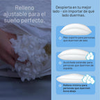 DreamyBlue Moon Pillow Queen, Adjustable Shredded Memory Foam
