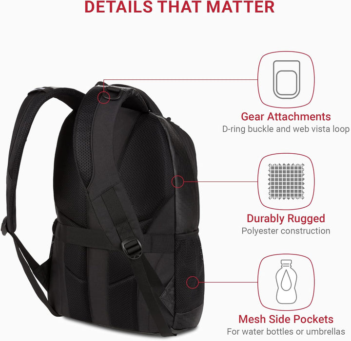 SwissGear - Mochila para laptop Cecil 5505
