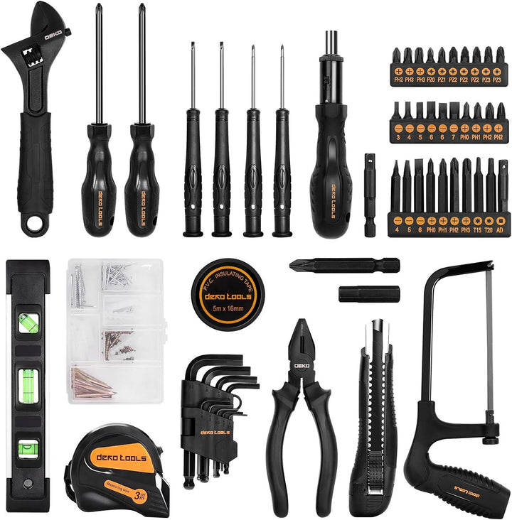 DEKOPRO Kit de herramientas manuales para el hogar general d