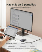 Anker, A83830A1, hub USB 4 de 3 puertos
