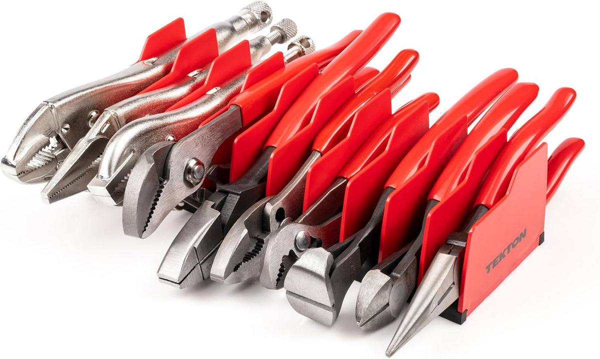 TEKTON Juego de alicates de agarre, corte y bloqueo, 10 piezas | PLR99202