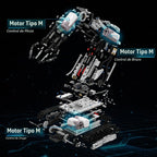 Gohero Kit de brazo de robot con seguimiento técnico 1468PCS STEM Control