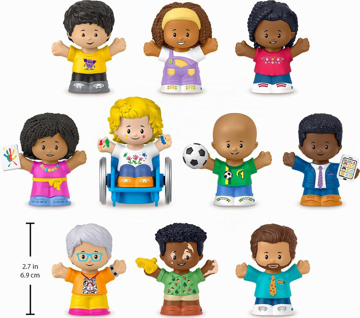 Fisher-Price Little People juguetes para niños pequeños figuras de...