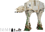 Star Wars Micro Galaxy Squadron at-at Walker (Endor) Exclusivo de Amazon - Vehículo de 10 pulgadas con luces, sonidos, zonas de acción y accesorios (Juguetes para niños a partir de 8 años)
