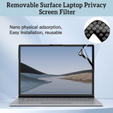 ZOEAGG Pantalla de privacidad extraíble para Surface Laptop de 15 p...