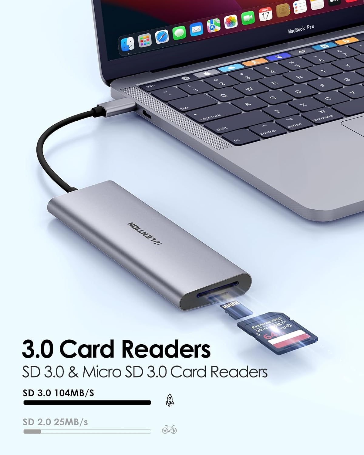 LENTION, hub USB 3.0