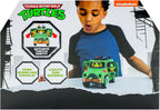 Teenage Mutant Ninja Turtles, Turtle Party Cruiser con luces y sonidos, estilo vintage, juego interactivo, a partir de 3 años