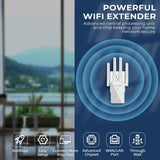 Amplificador de señal con extensor WiFi 6 veces más rápido