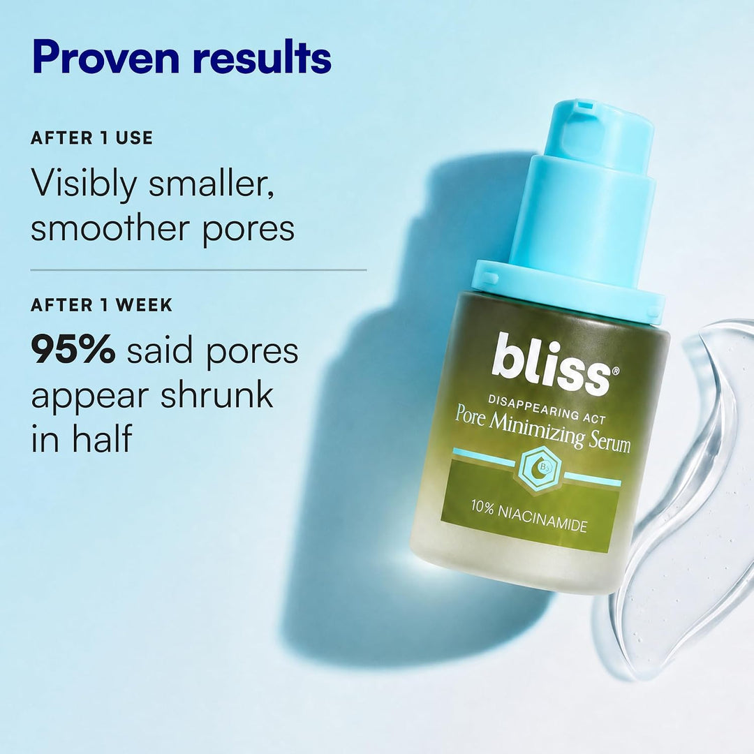 Bliss Niacinamida + Complejo Pore Vanish Disappearing Act Sérum \u2...