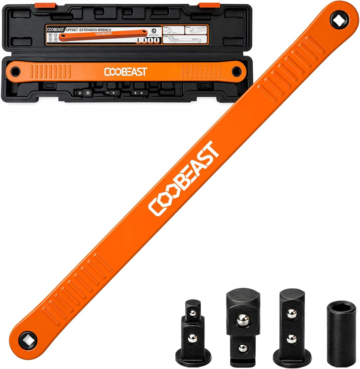 Pro Offset - Llave de extensión de 5 piezas, extensor de llave de impacto