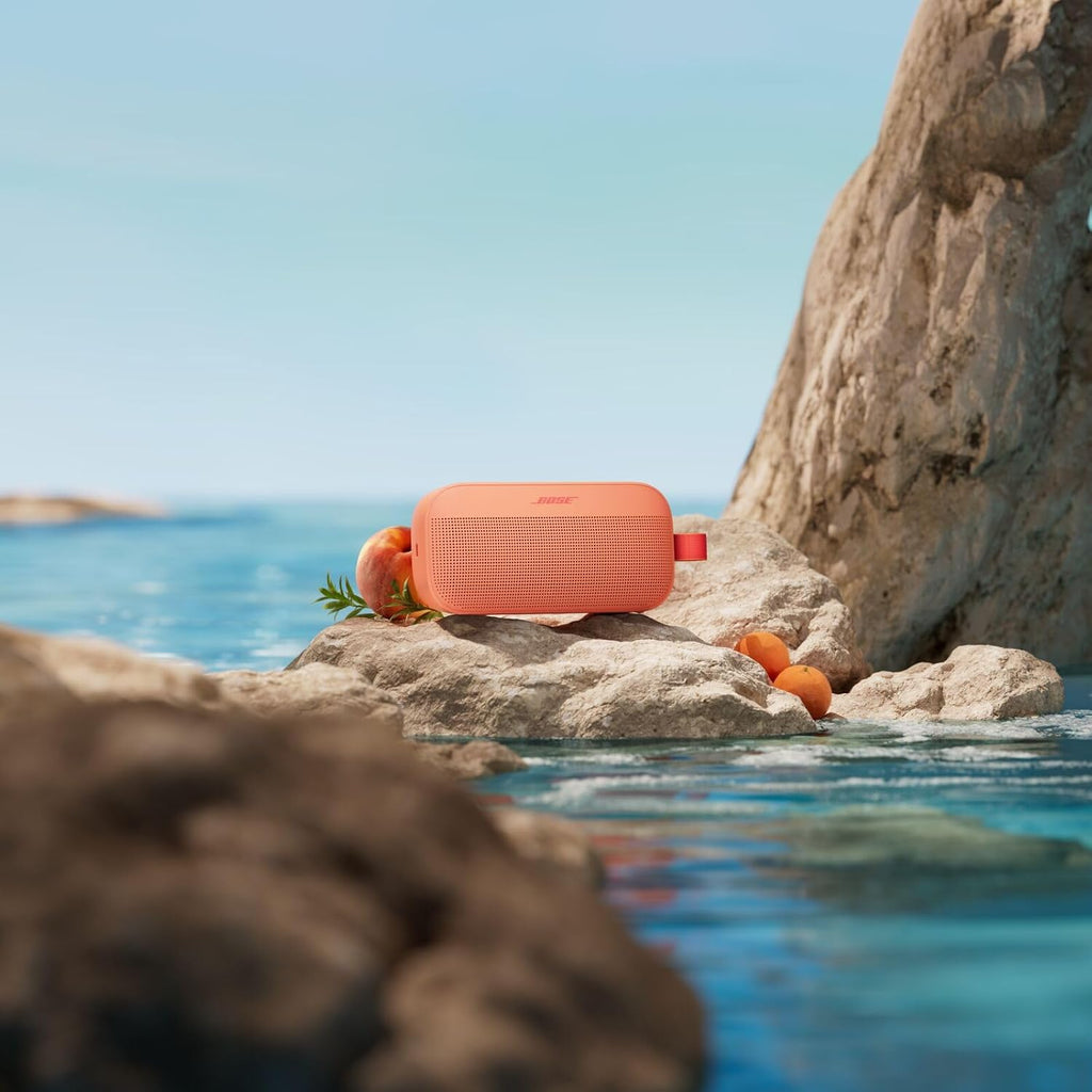 Bose SoundLink Flex - Altavoz Bluetooth (2.ª generación), altavoz portátil para exteriores con audio de alta fidelidad, impermeable y a prueba de polvo, USB-C, hasta 12 horas de duración de la batería