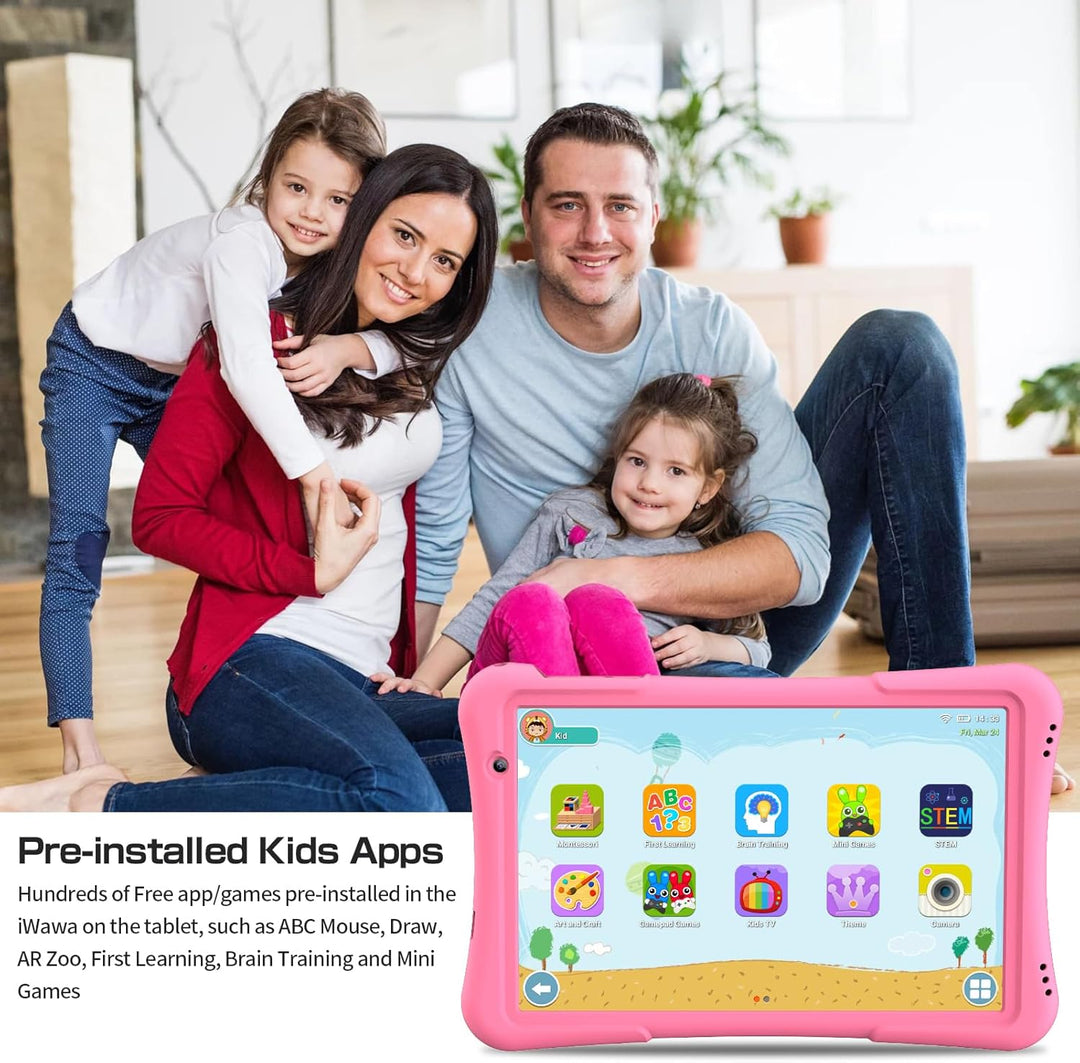 PRITOM Tabletas Android 14 de 10 pulgadas para niños de 32 GB, Quad...