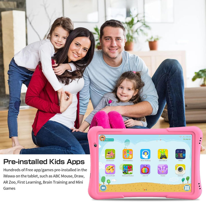 PRITOM Tabletas Android 14 de 10 pulgadas para niños de 32 GB, Quad...