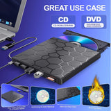 BPAKDU Unidad externa de CD\/DVD para portátil, reproductor de DVD...