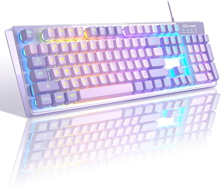 Combo de teclado y mouse para juegos, teclado K1 con retroiluminaci...
