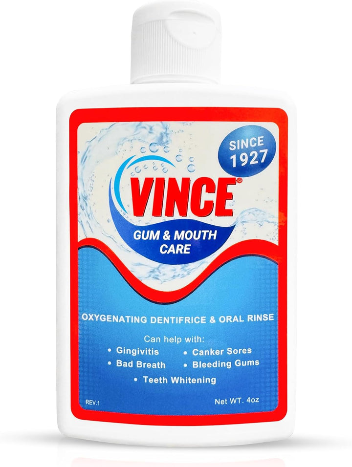 Vince Oxigenated Dentifrice - Pasta de dientes y enjuague bucal 2 e...
