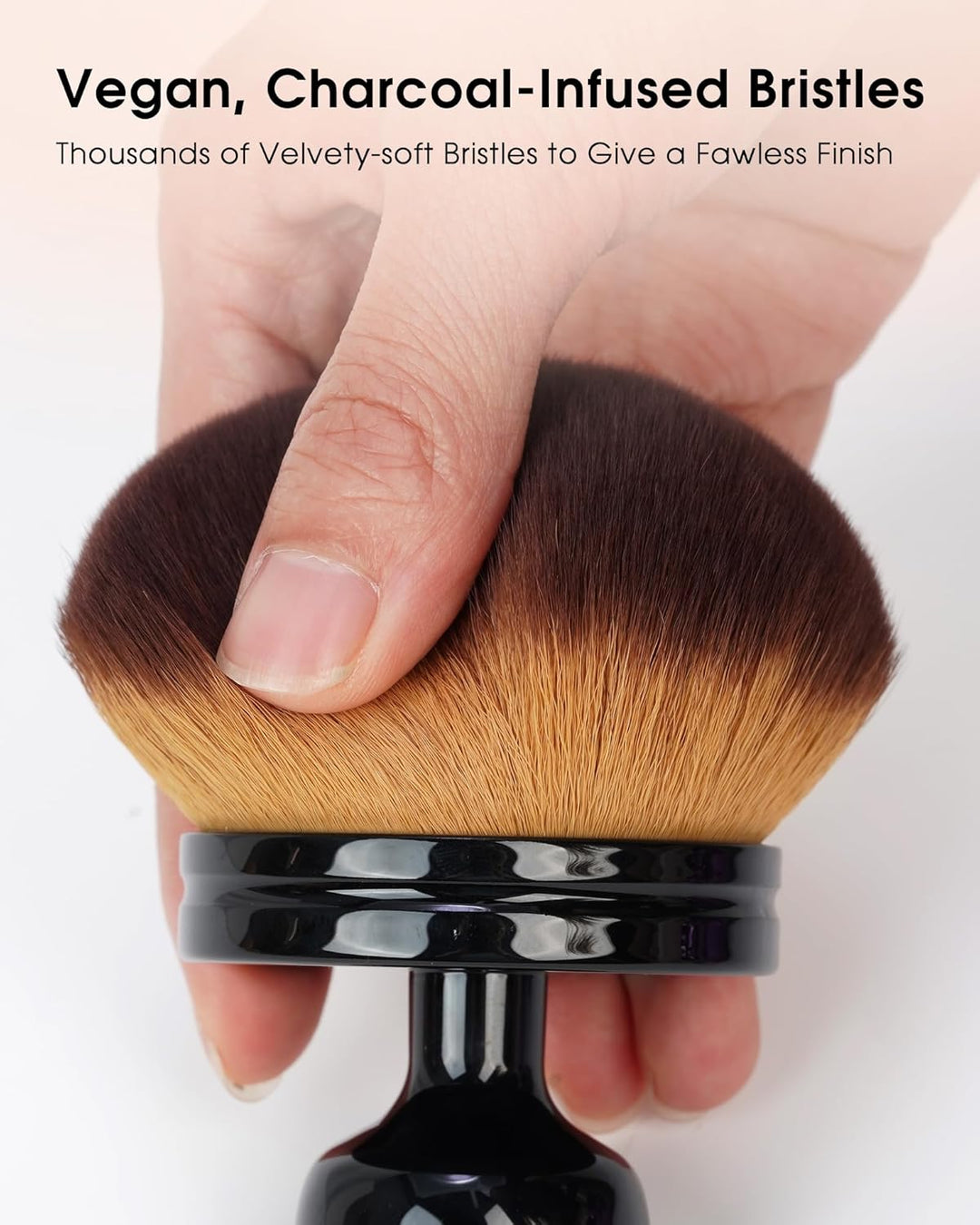 Brocha de maquillaje corporal extra grande, brocha autobronceadora...