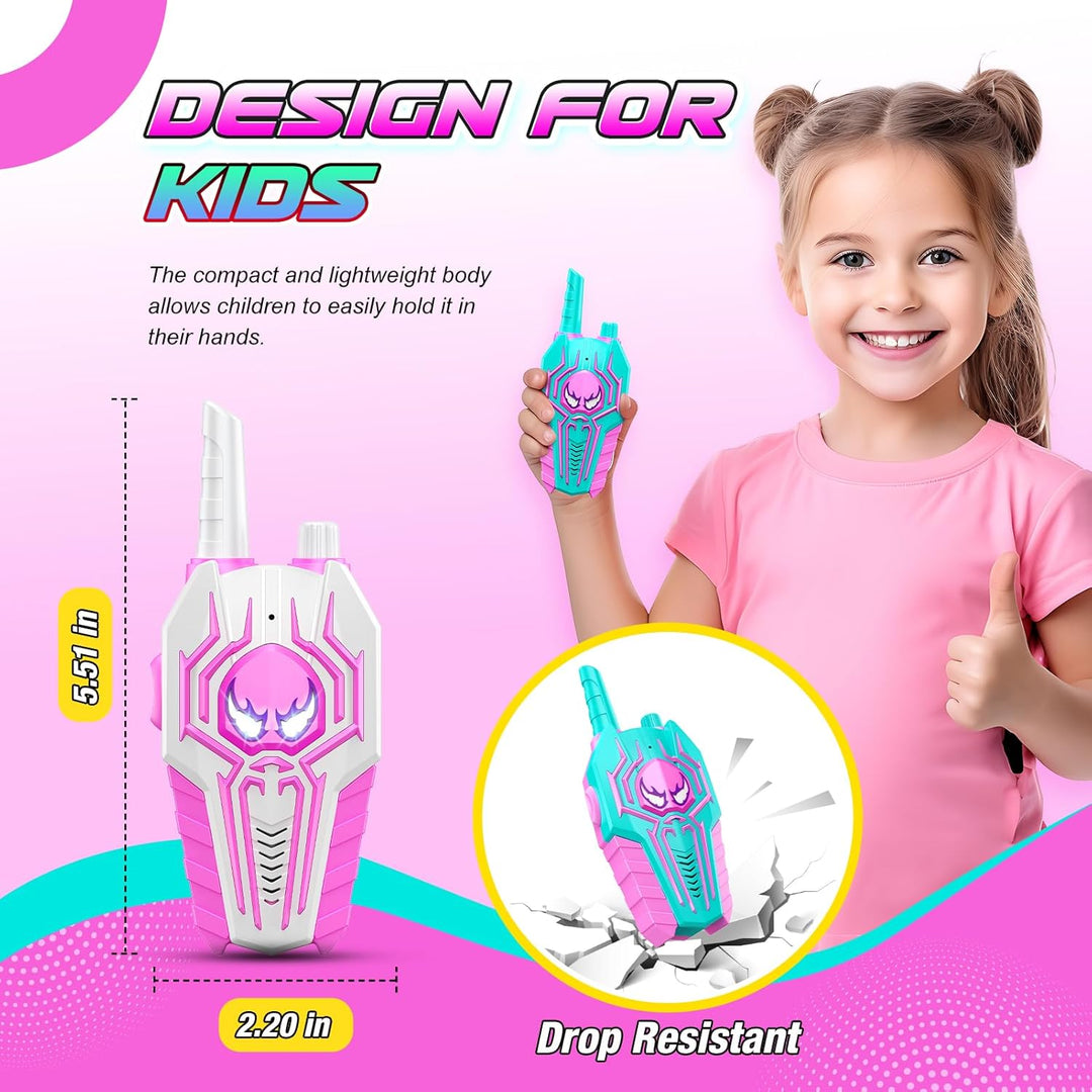 Walkie Talkies geniales para niñas: juguetes de regalos de cumpleañ...