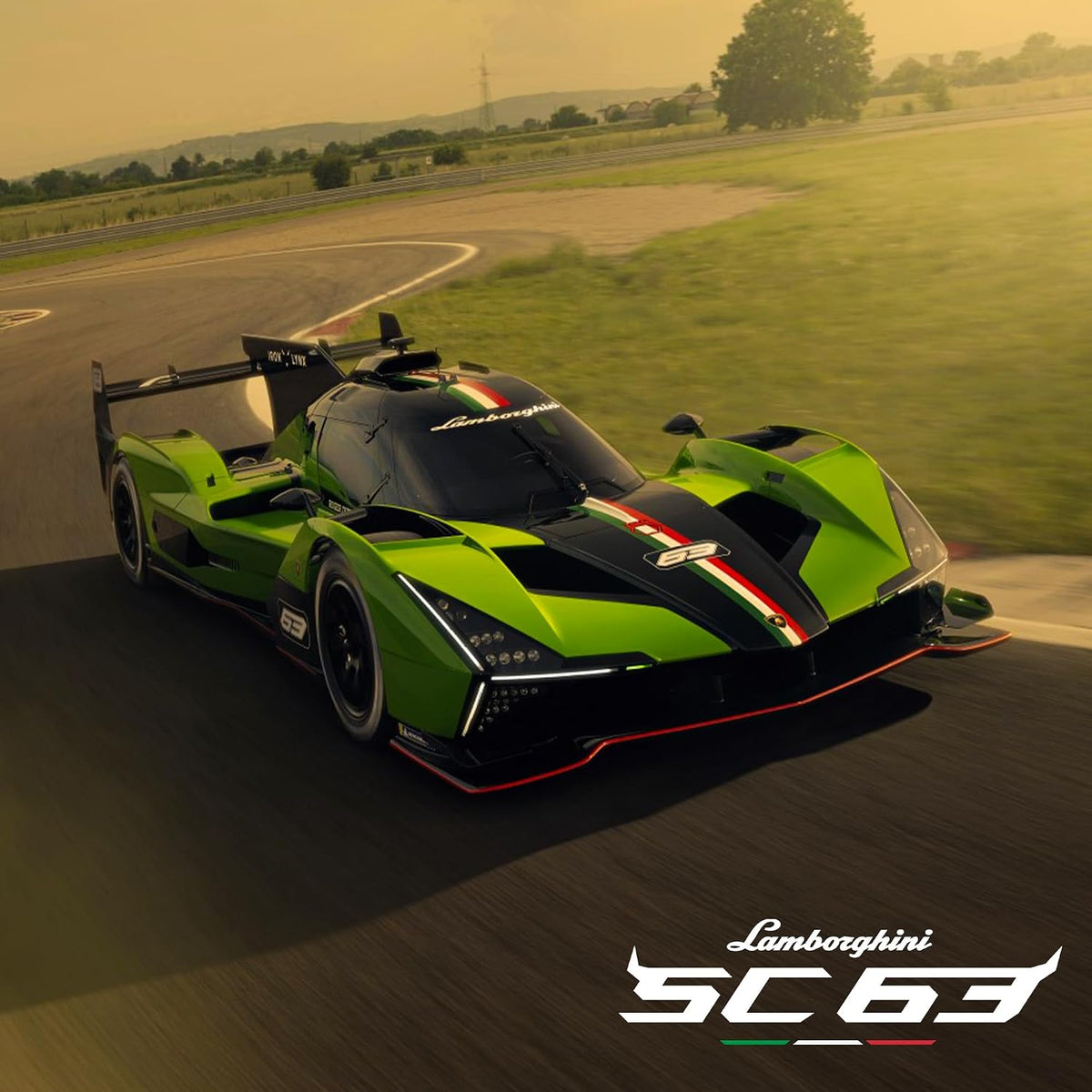 Bburago Lamborghini SC63 LMH #63 Colección Racing 1/43 | 24h de Le Mans