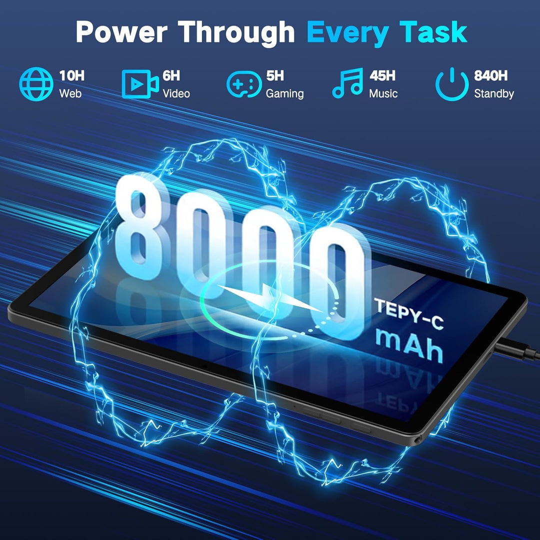 Tableta JUNYANG de 11 pulgadas con Android 15, 256 GB de ROM, 10 GB...