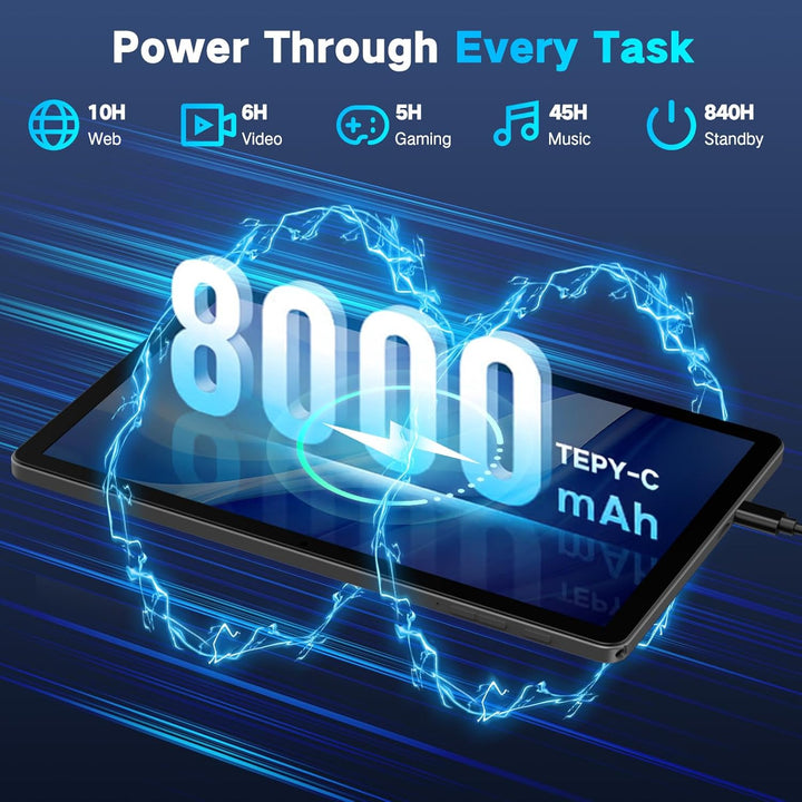 Tableta JUNYANG de 11 pulgadas con Android 15, 256 GB de ROM, 10 GB...