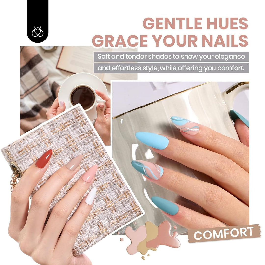 Beetles - Juego de esmaltes de uñas de gel, 69 unidades, espectro e...