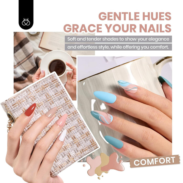 Beetles - Juego de esmaltes de uñas de gel, 69 unidades, espectro e...