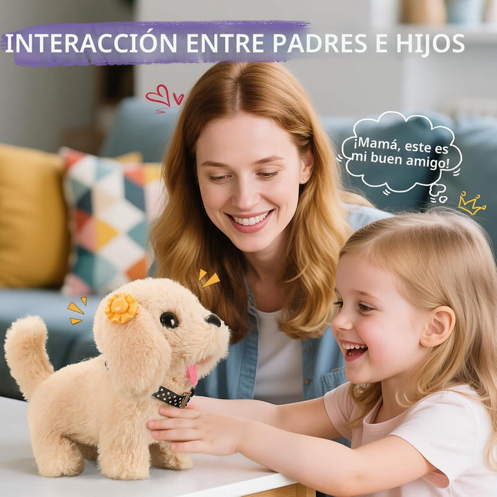 Vanvimen 16 piezas de juguetes de perro robot para niñas, juguetes...