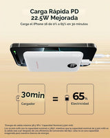 WeeFancy Cargador Portátil Pequeño de 10000mAh, Mini Banco de Energ...
