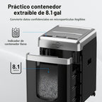 BONSEN P-5 de alta seguridad trituradora de papel de micro corte Auto Feed 320 hojas