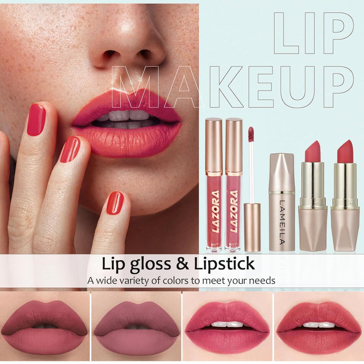 venshun Kit de maquillaje para mujeres, kit completo de maquillaje...