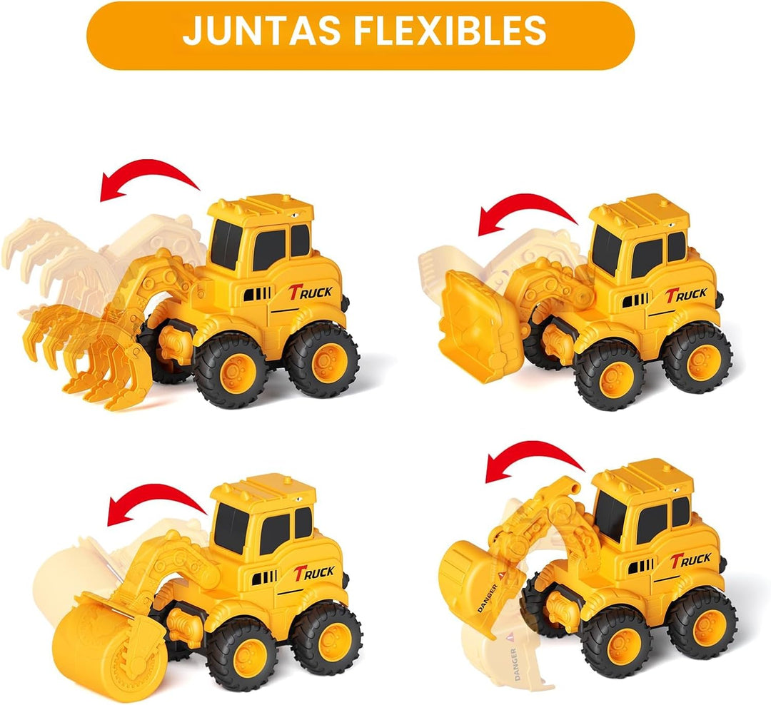 Olbyefly Juguetes de Construcción para Niños de 2 3 4 5 6 + Años, N...