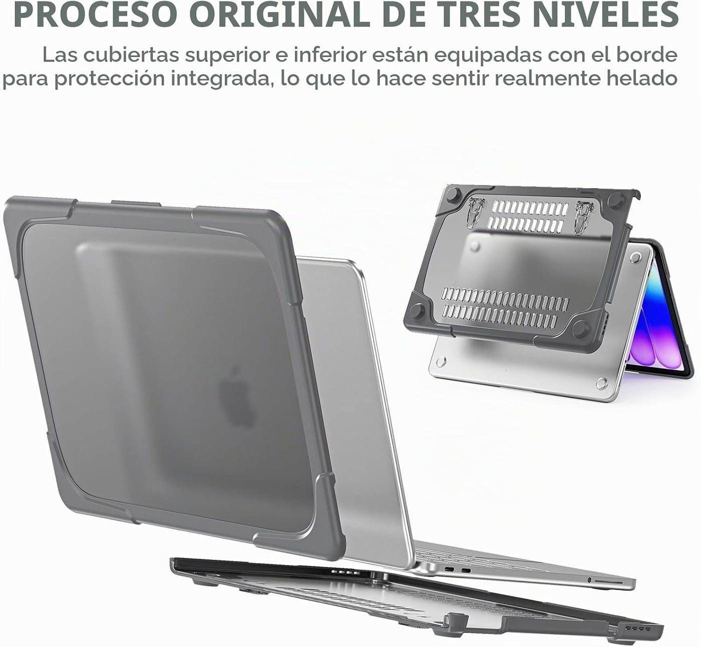 Batianda Funda resistente para MacBook Neo de 13 pulgadas, versión...