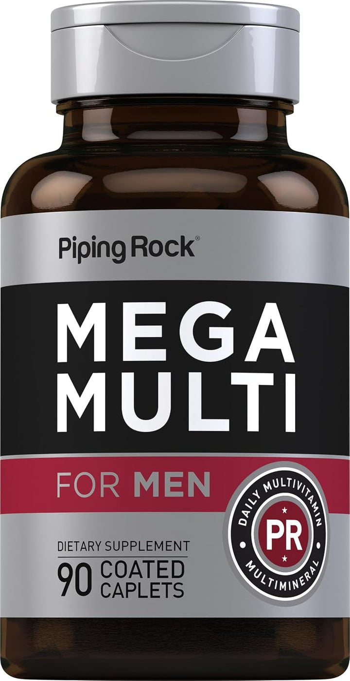 Piping Rock Multivitamínico para hombre | 90 cápsulas | Complejo de...