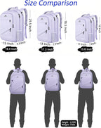 MATEIN - Mochila extra grande para portátil para mujeres, 50 L, de...
