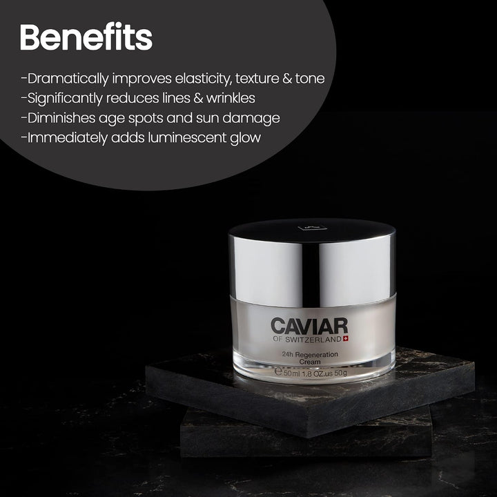 Crema hidratante facial Caviar Regenerate \u2013 Crema antienvejeci...