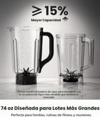 GDOR Licuadora, 1300W Auto-Program Licuadora para Smoothies con Hielo Picado