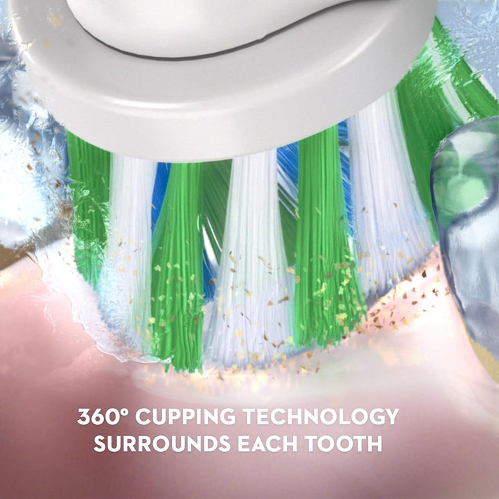 Oral-B Pro 1000 CrossAction Cepillo de dientes eléctrico, blanco y...