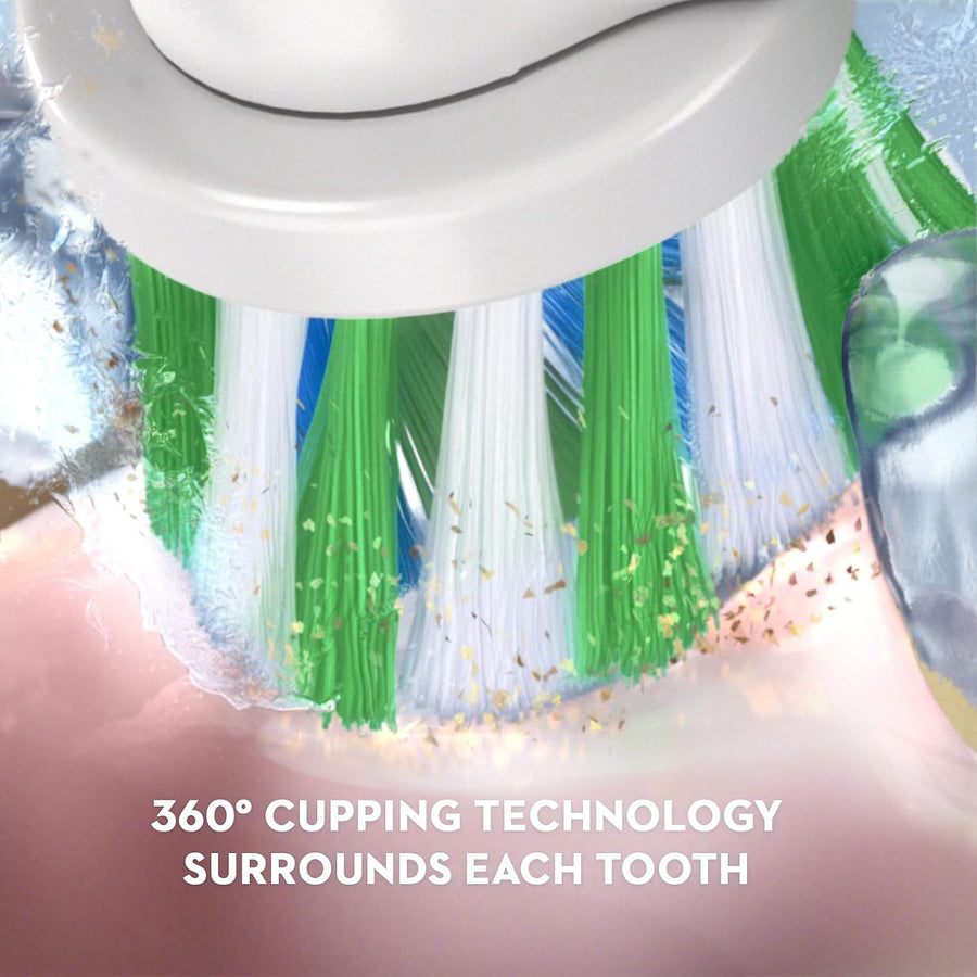 Oral-B Pro 1000 CrossAction Cepillo de dientes eléctrico, blanco y...