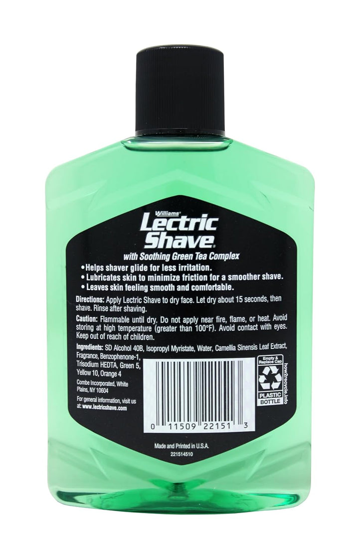 Lectric Shave Pre-Shave Original 7 oz (paquete de 3)
