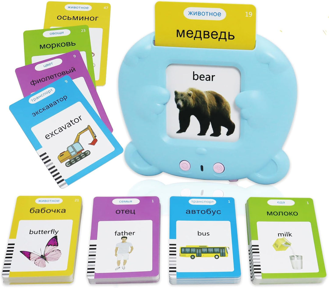 MAYAPHILOS 510 tarjetas flash hablantes en polaco e inglés | Juguet...