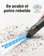 HOTO Aspiradora de Mano Inalámbrica para Automóvil, Mini Aspiradora Portátil 4 en 1 con Succión Fuerte de 20000Pa, Soplador Desempolvador Eléctrico de Aire Comprimido para Automóvil, Escritorio
