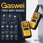 G2Pro+ walkie talkies de uso rudo IP67, radios bidireccionales