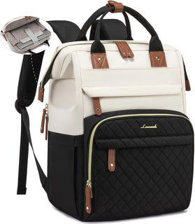 LOVEVOOK - Mochila para laptop de mujer, 15.6'' impermeable...