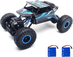 Coche RC Rock Crawler Cheerwing, escala 1:18, control remoto 2.4 GHz, camión monstruo 4x4 todoterreno, Azul