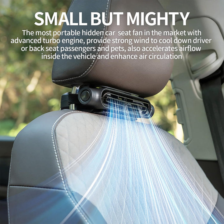 Ventilador de asiento de coche para conductor y asiento trasero \u2...