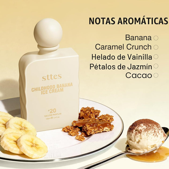 Sttes Perfume #20 para Mujeres \u2013 Helado de Plátano de la Infan...